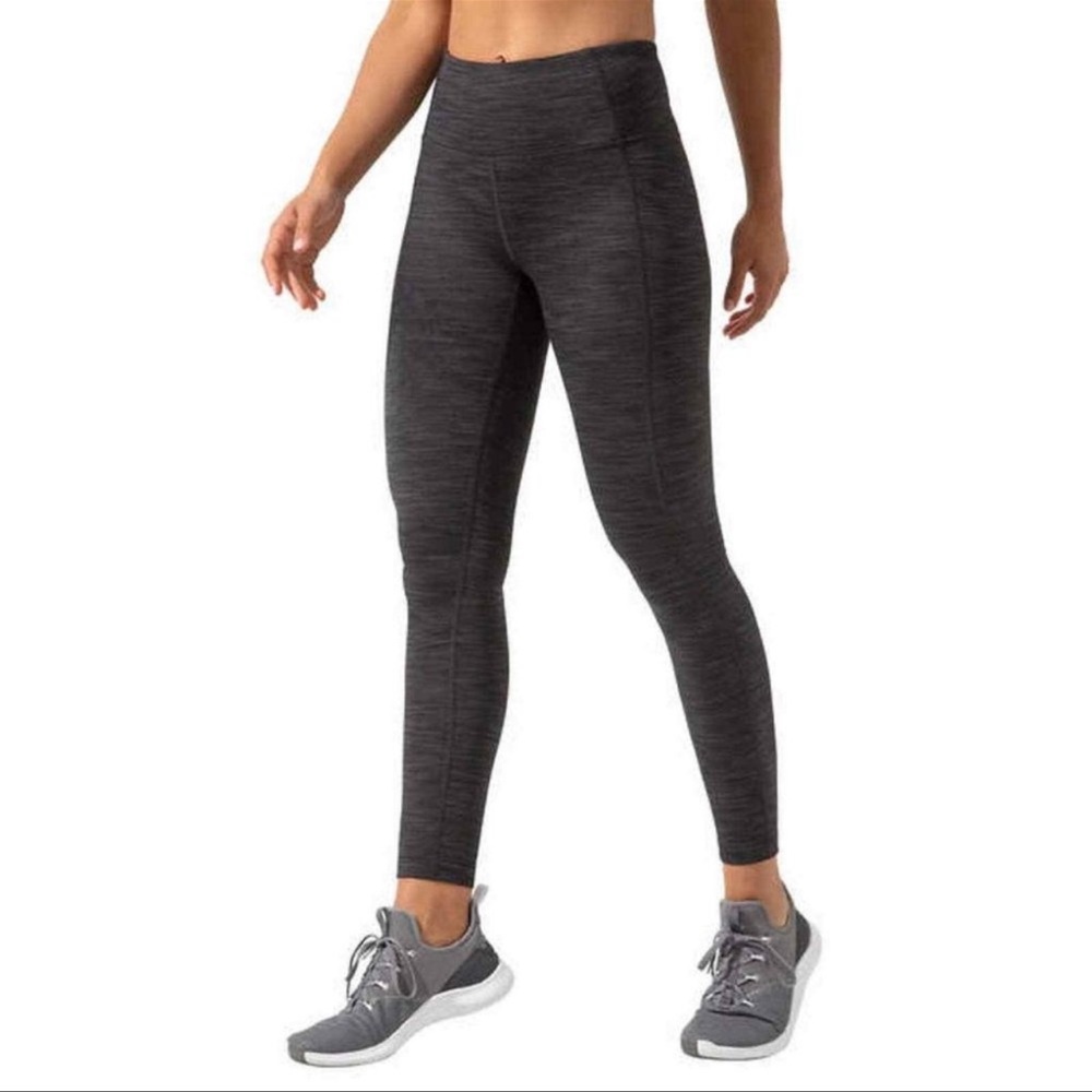Mondetta Leggings High Waist Performance Luxury Textured Gray Women’s Size Small